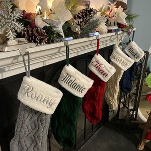 Personalized Christmas stockings